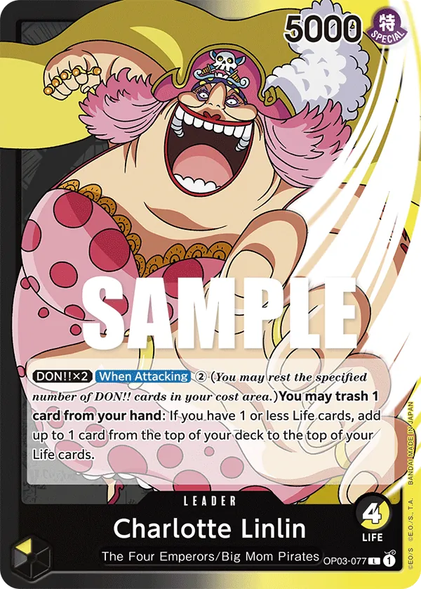 Charlotte Linlin card