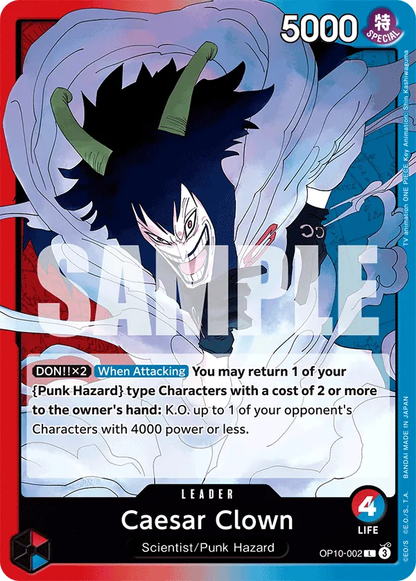 Caesar Clown card