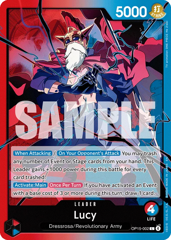 Lucy card