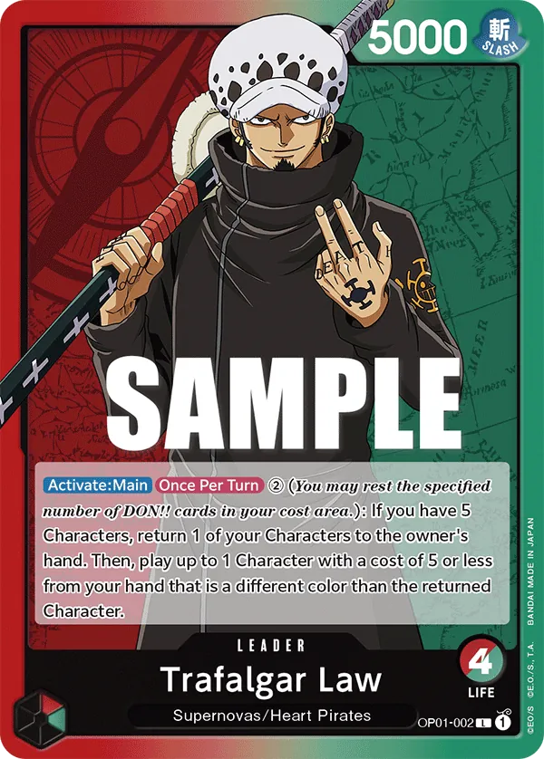 Trafalgar Law card