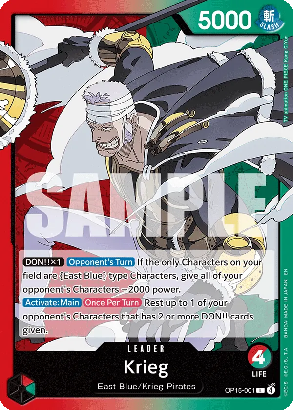 Krieg card