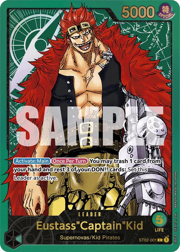 Eustass"Captain"Kid card