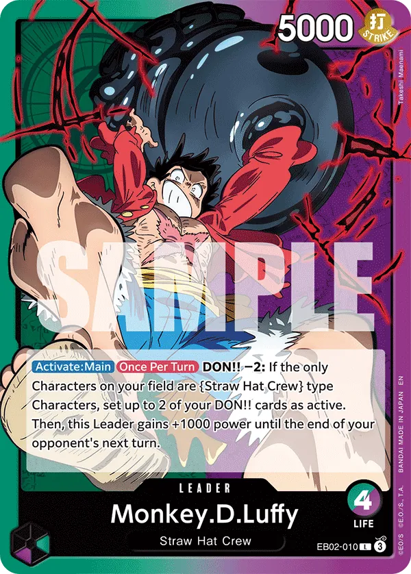 Monkey.D.Luffy card