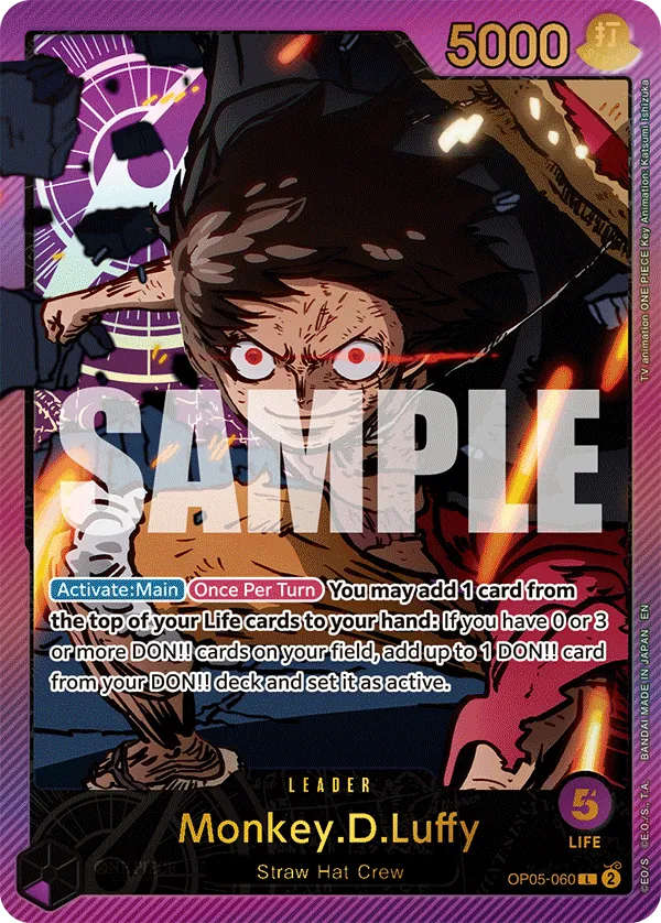 Monkey.D.Luffy card