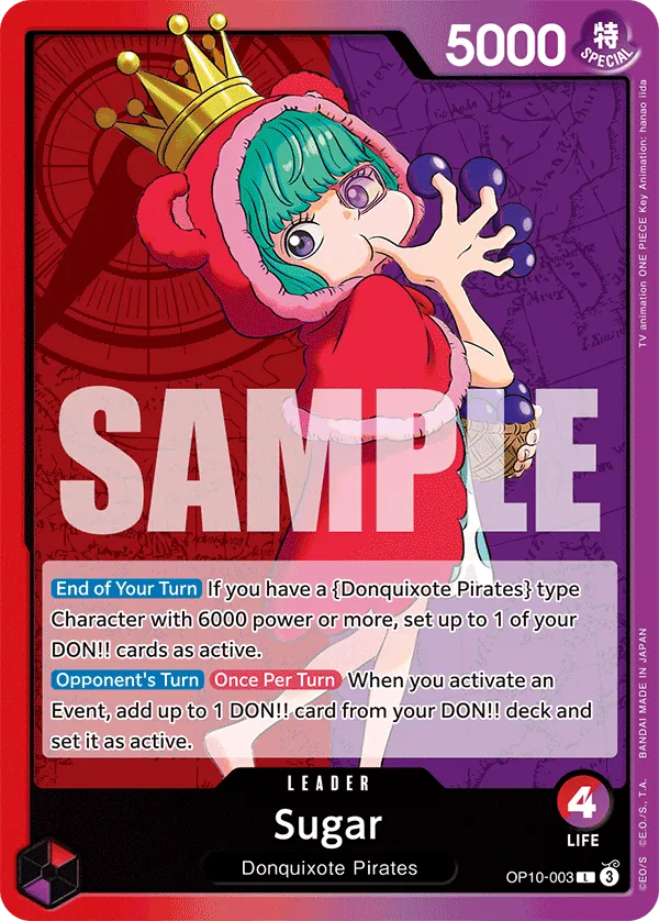 Sugar card