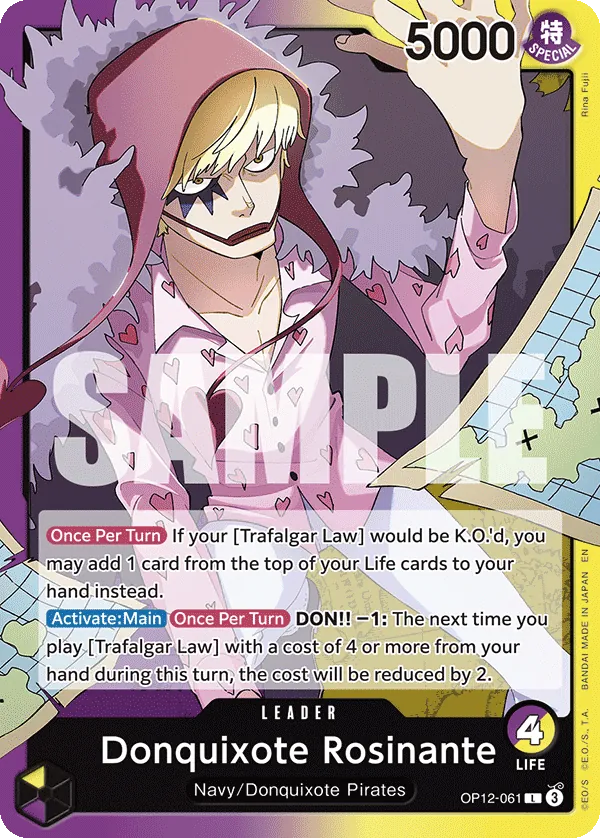 Donquixote Rosinante card