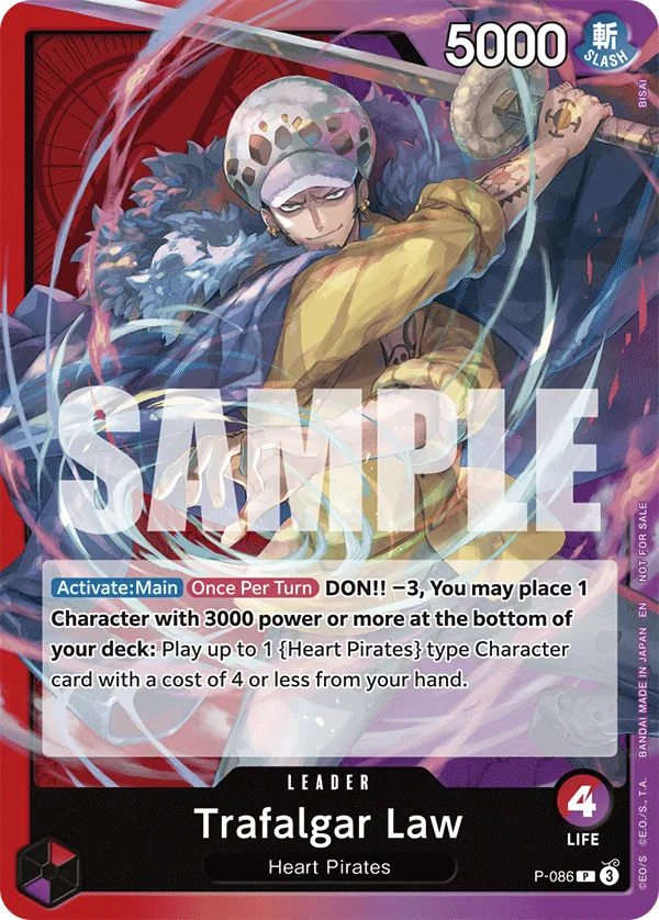 Trafalgar Law card