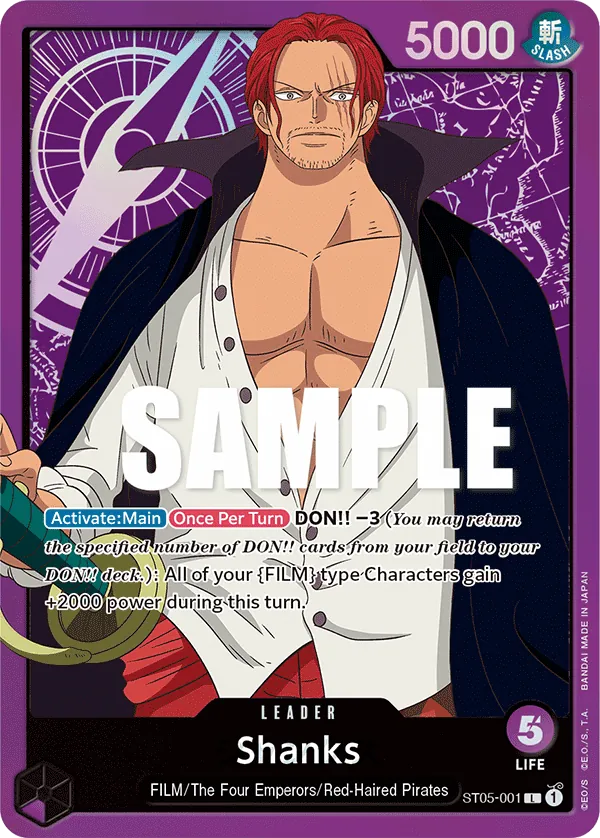 Shanks card