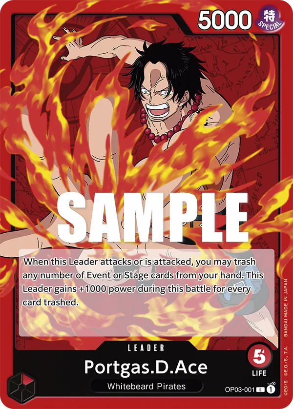 Portgas.D.Ace card