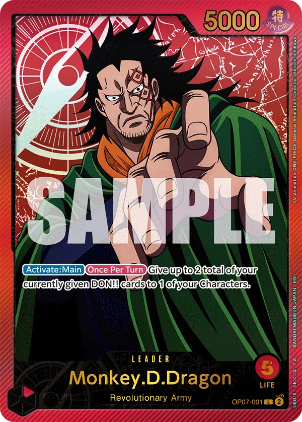 Monkey.D.Dragon card
