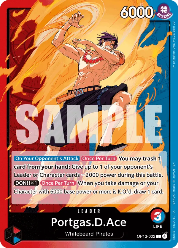 Portgas.D.Ace card