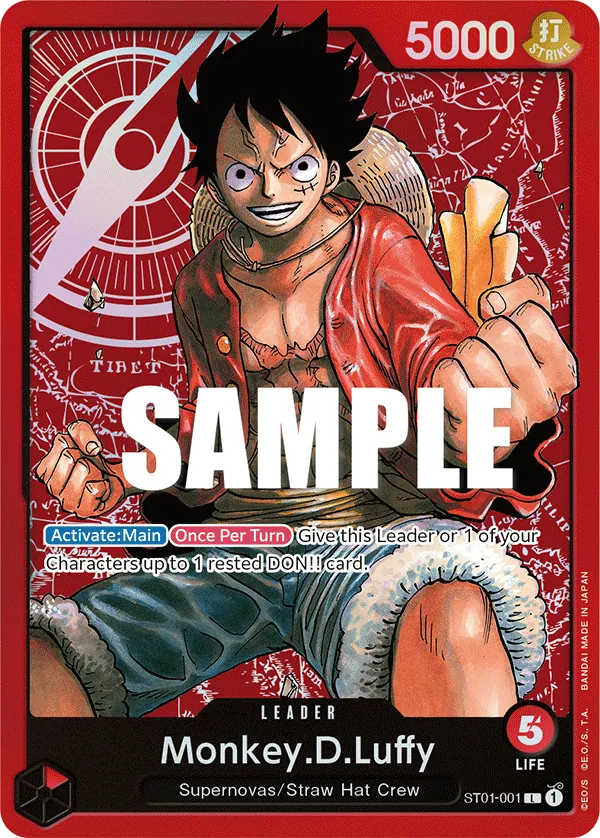 Monkey.D.Luffy card
