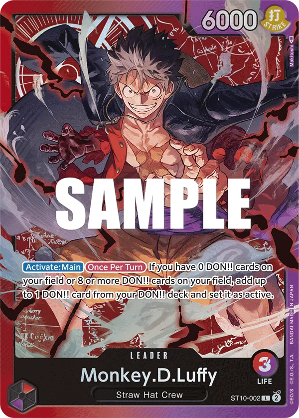 Monkey.D.Luffy card