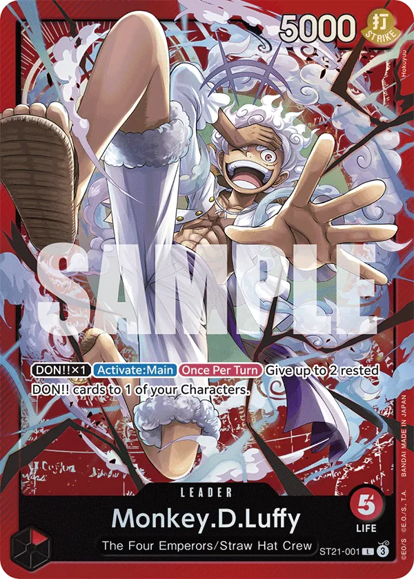 Monkey.D.Luffy card