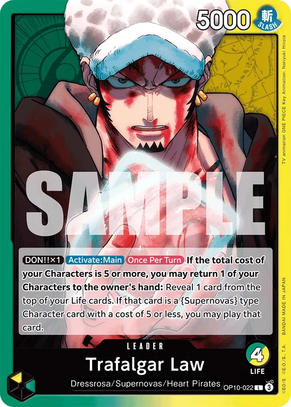 Trafalgar Law card
