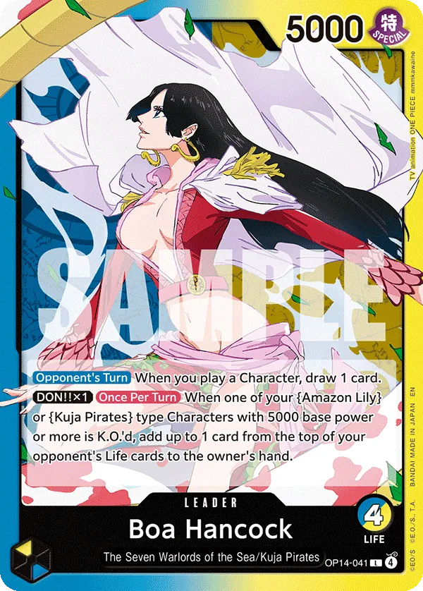 Boa Hancock - OP14-041 card