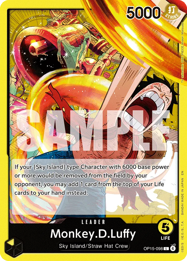 Monkey.D.Luffy card