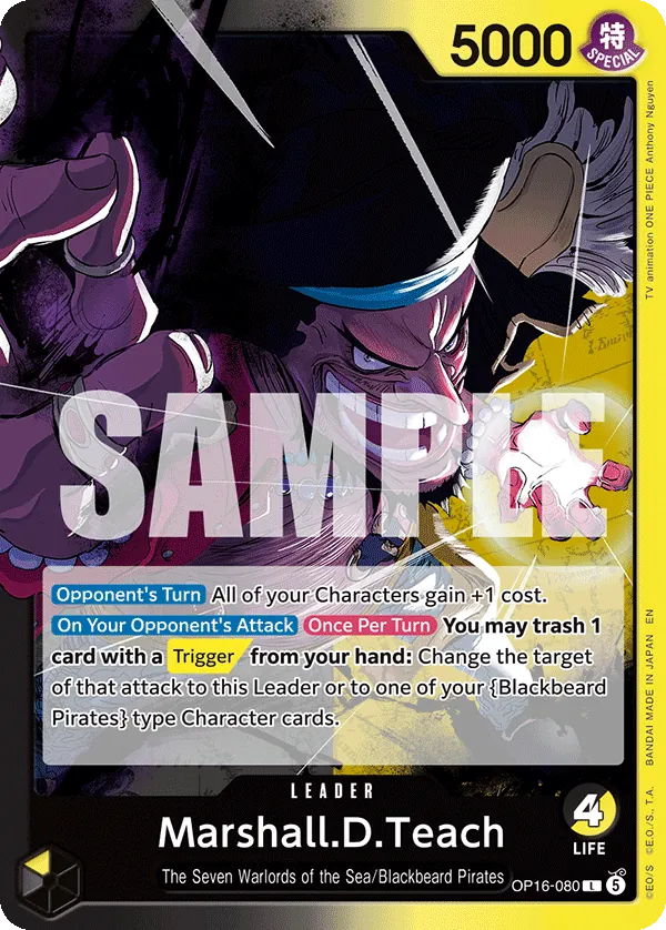 Marshall.D.Teach card