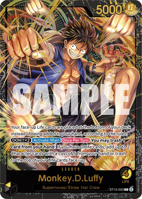 Monkey.D.Luffy card